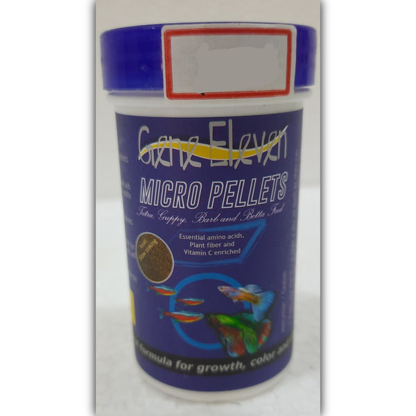 Gene Eleven Micro Pellets 100 grams – RAJ FISH AQUARIUM