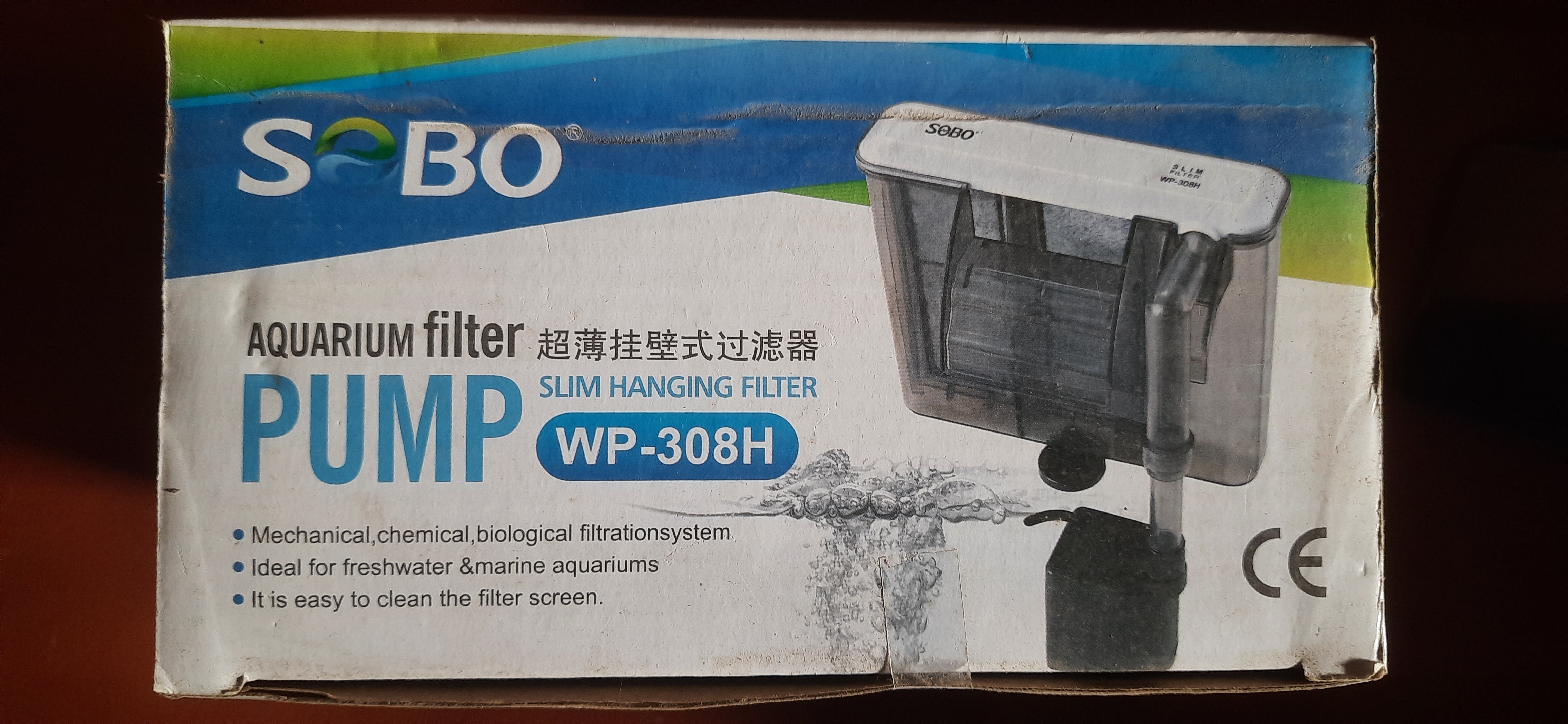 Sobo WP-308H Slim Hanging Filter