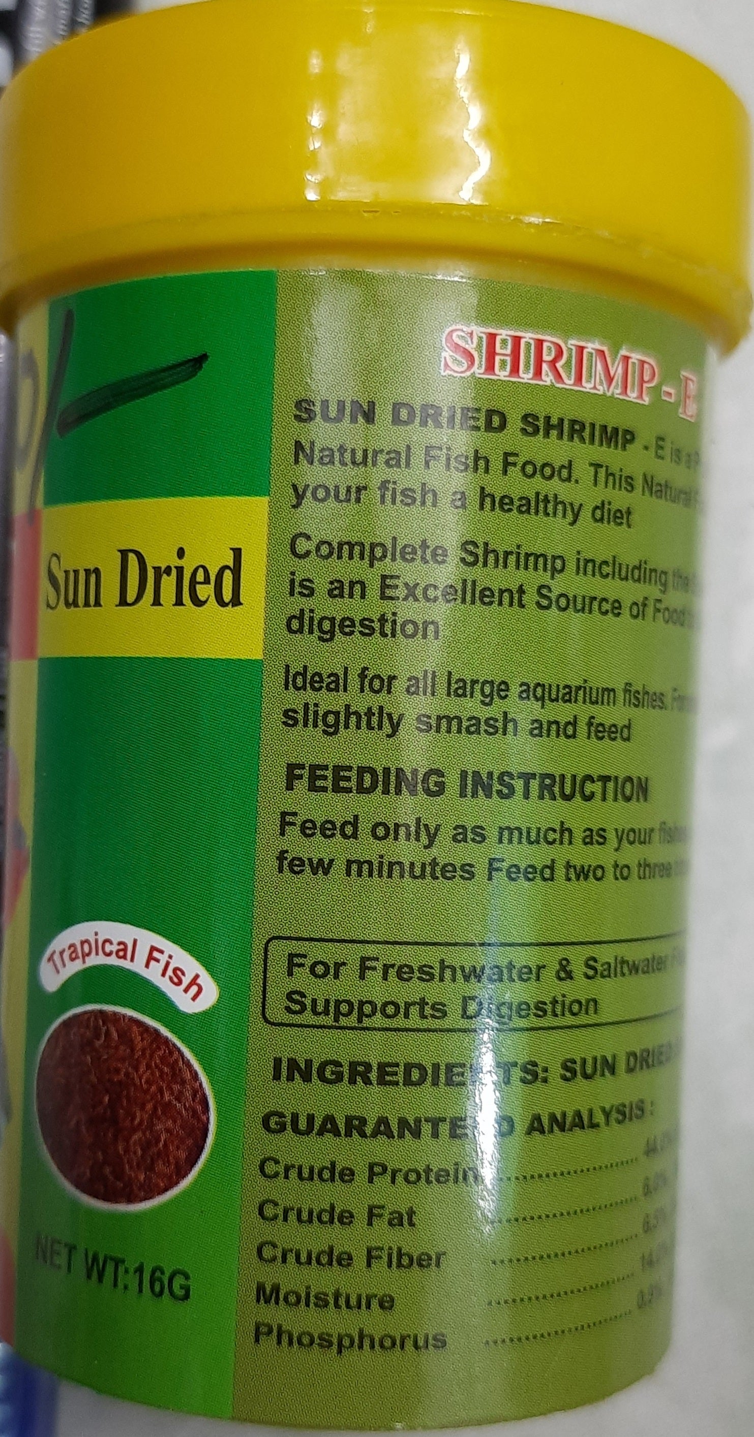 Freeze Dried Shrimp 16 Grams For Arowna - HANA Brand