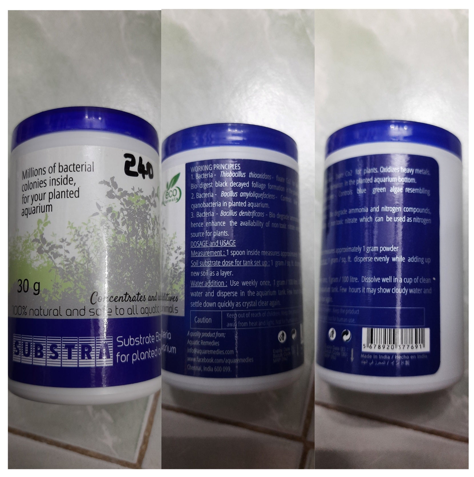 Substra 30 grams - Aquatic Remedies Product