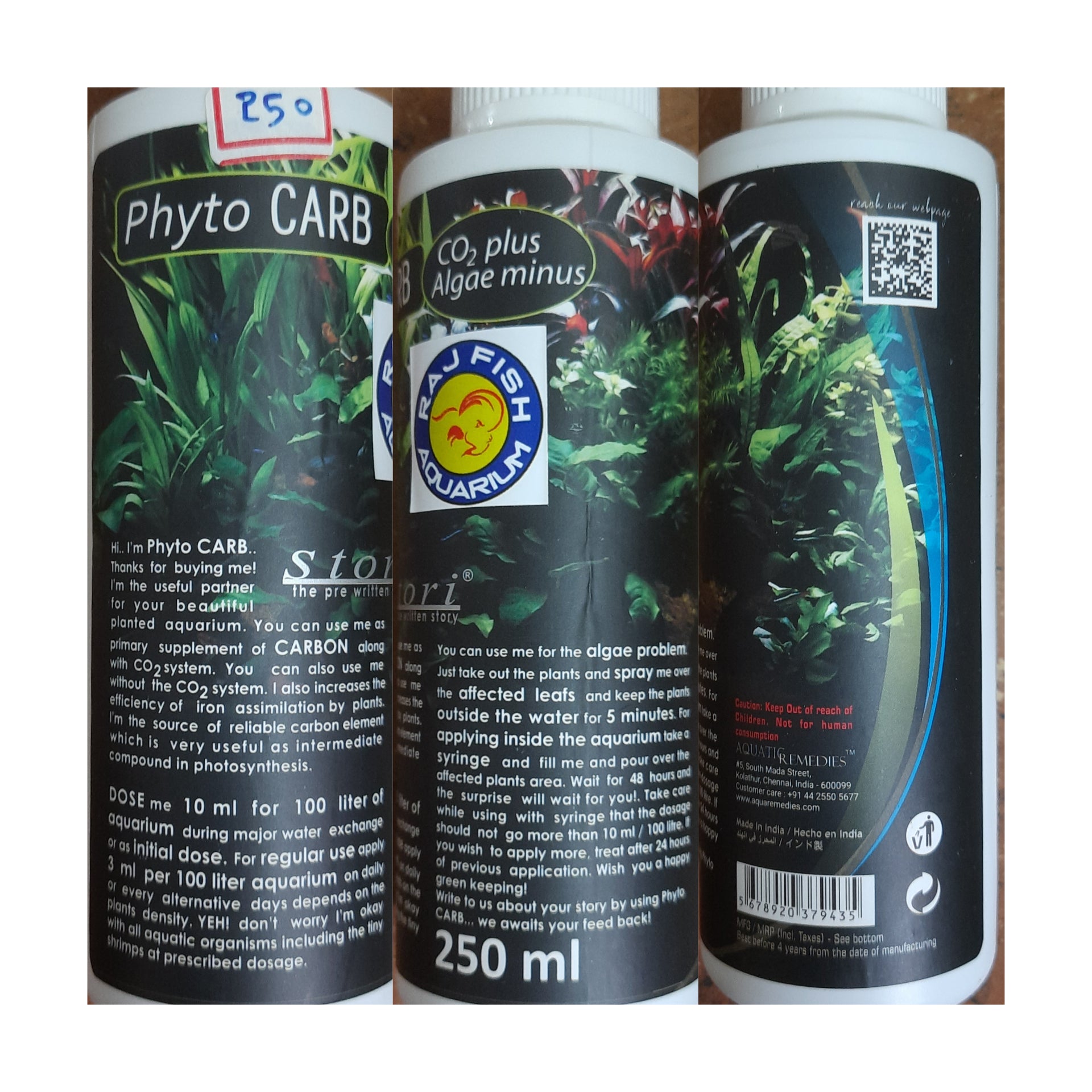 Phyto Carb 250 ml - Aquatic Remedies Product