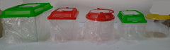 Plastic Tank Rectangle, Oval & Circle - For Betta & Turtles